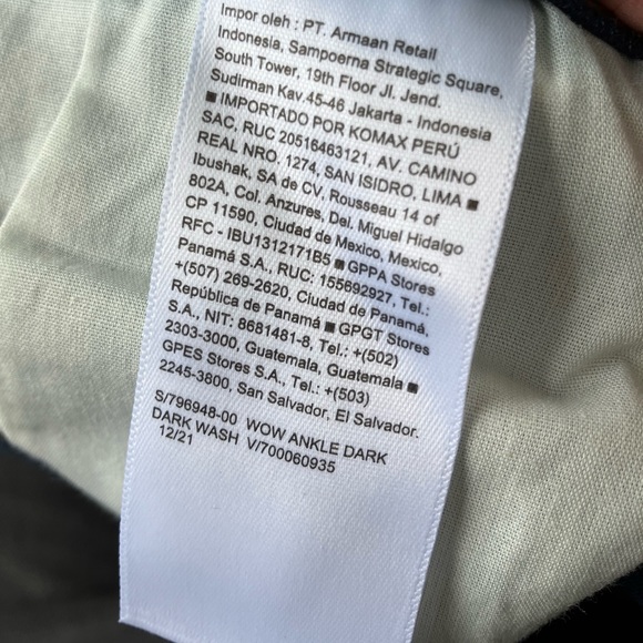 High Rise Super Skinny Wow Ankle Jeans 4 - Picture 6 of 6